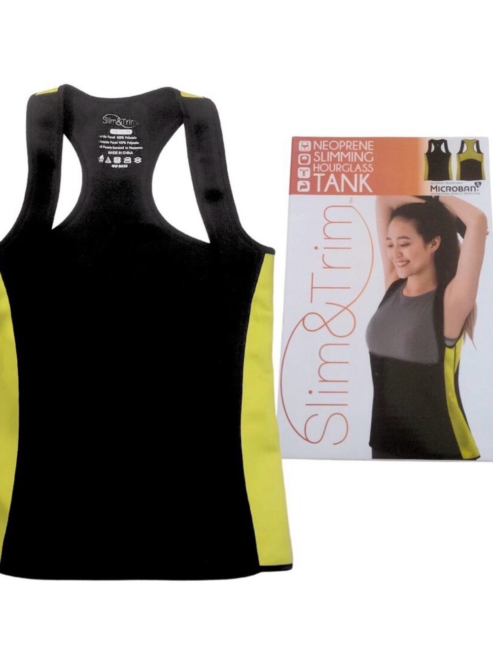 Slimming Hourglass Tank Sweat Workout Waist Trainer Thermal Vest Run Hike Gym M